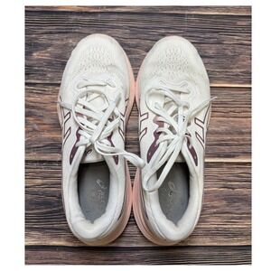 Asics Gel Pulse 15 Running Shoes Sneakers Womens 9 White Athletic Comfort